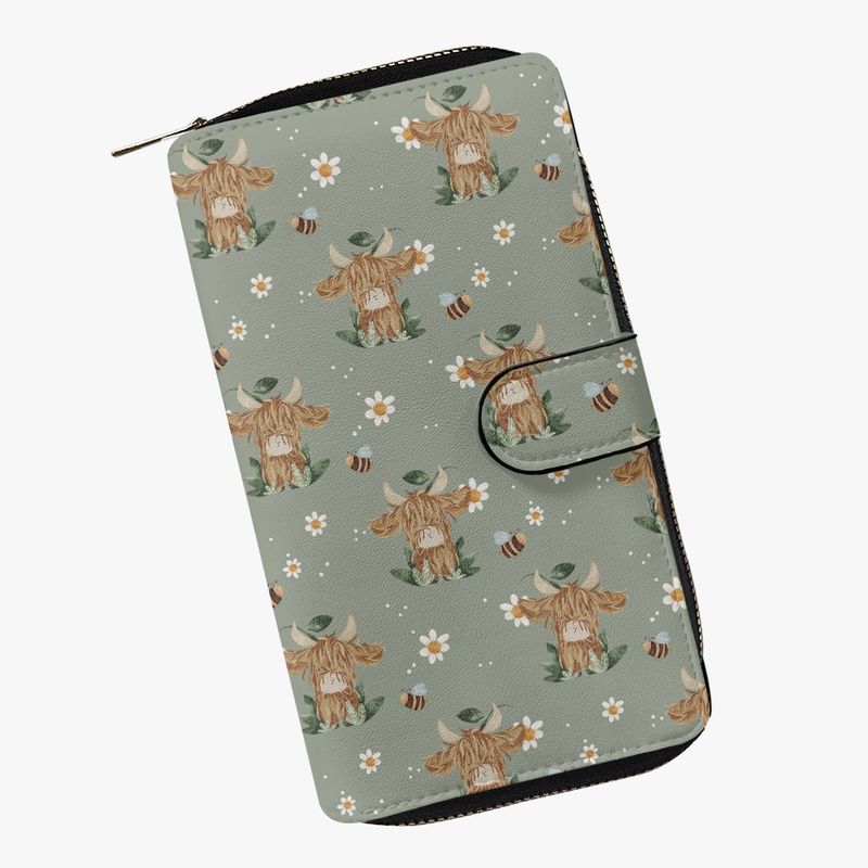 Large Purse - Highland Cow