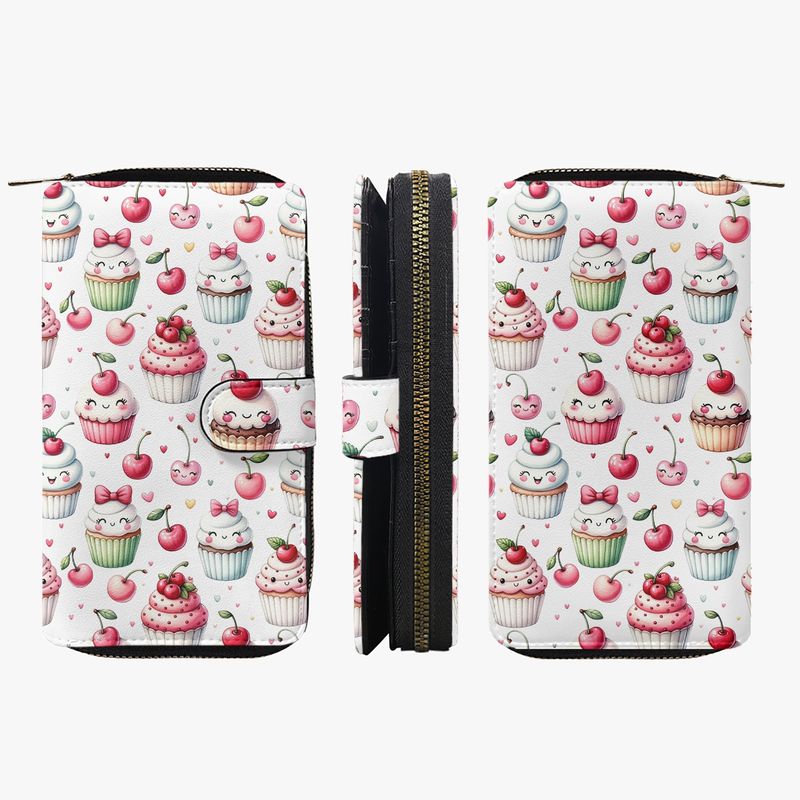 Large wallet Kawaii - sweet tarts