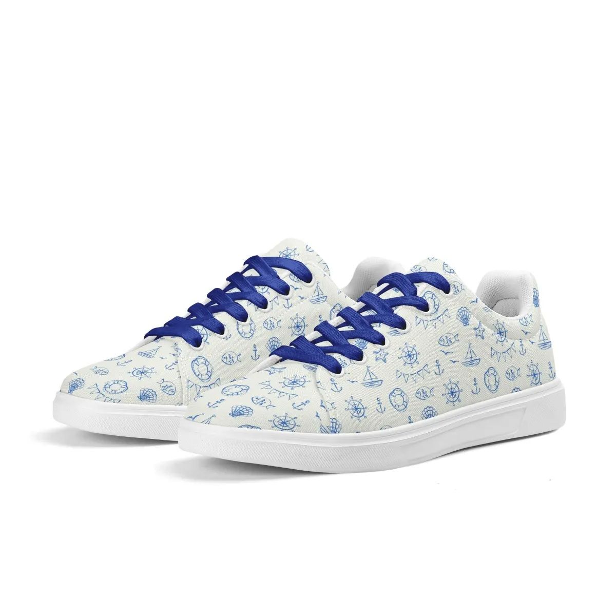 Maritime Sailor Canvas Sneakers