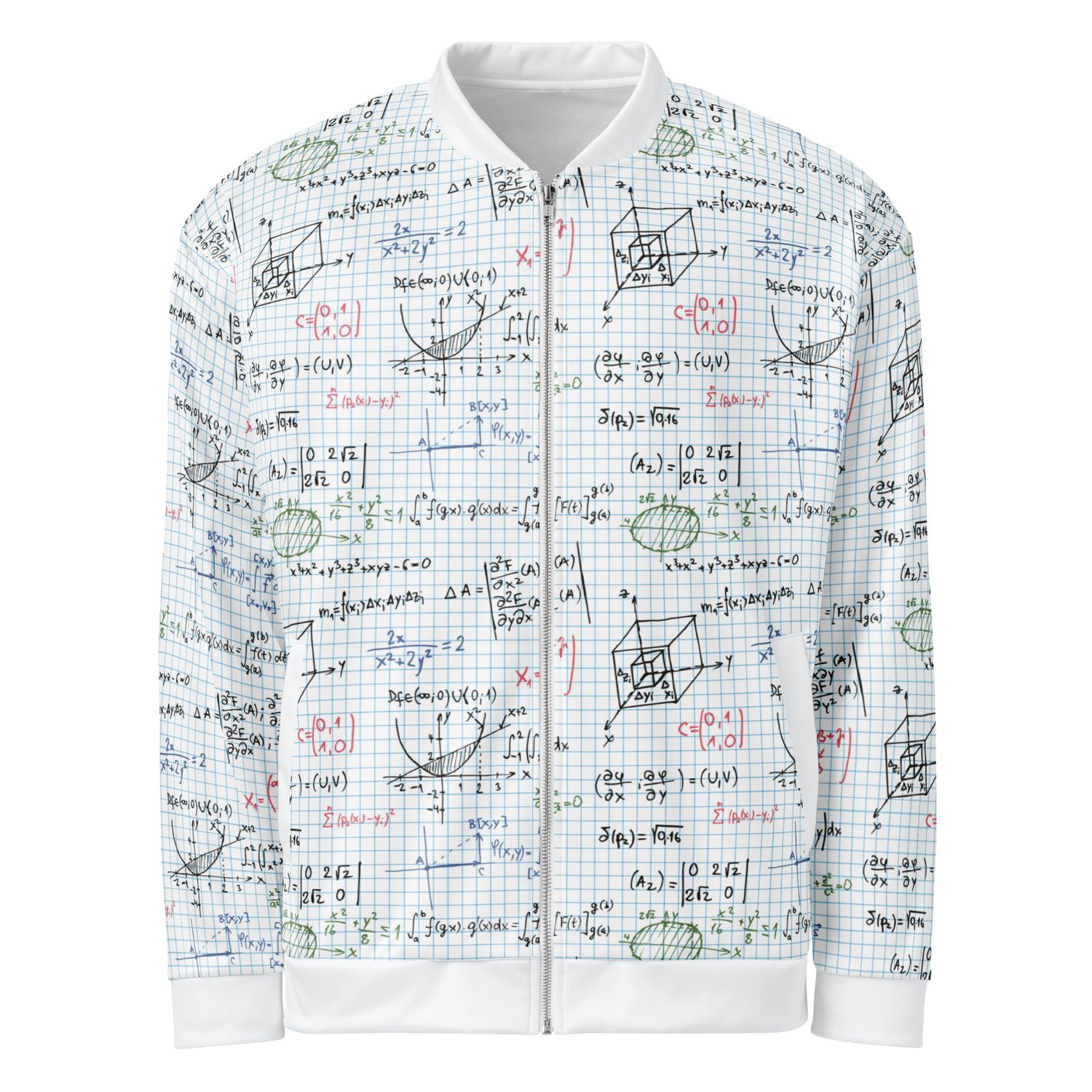 Easy Mathematics - Formulas Bomber Jacket