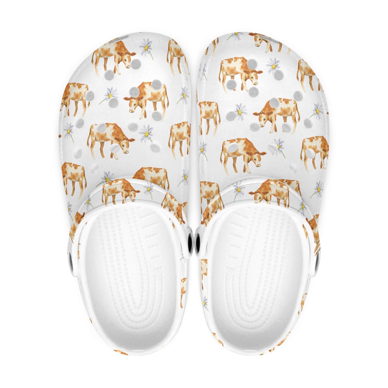 Süße Bauernhof Kuh Clogs