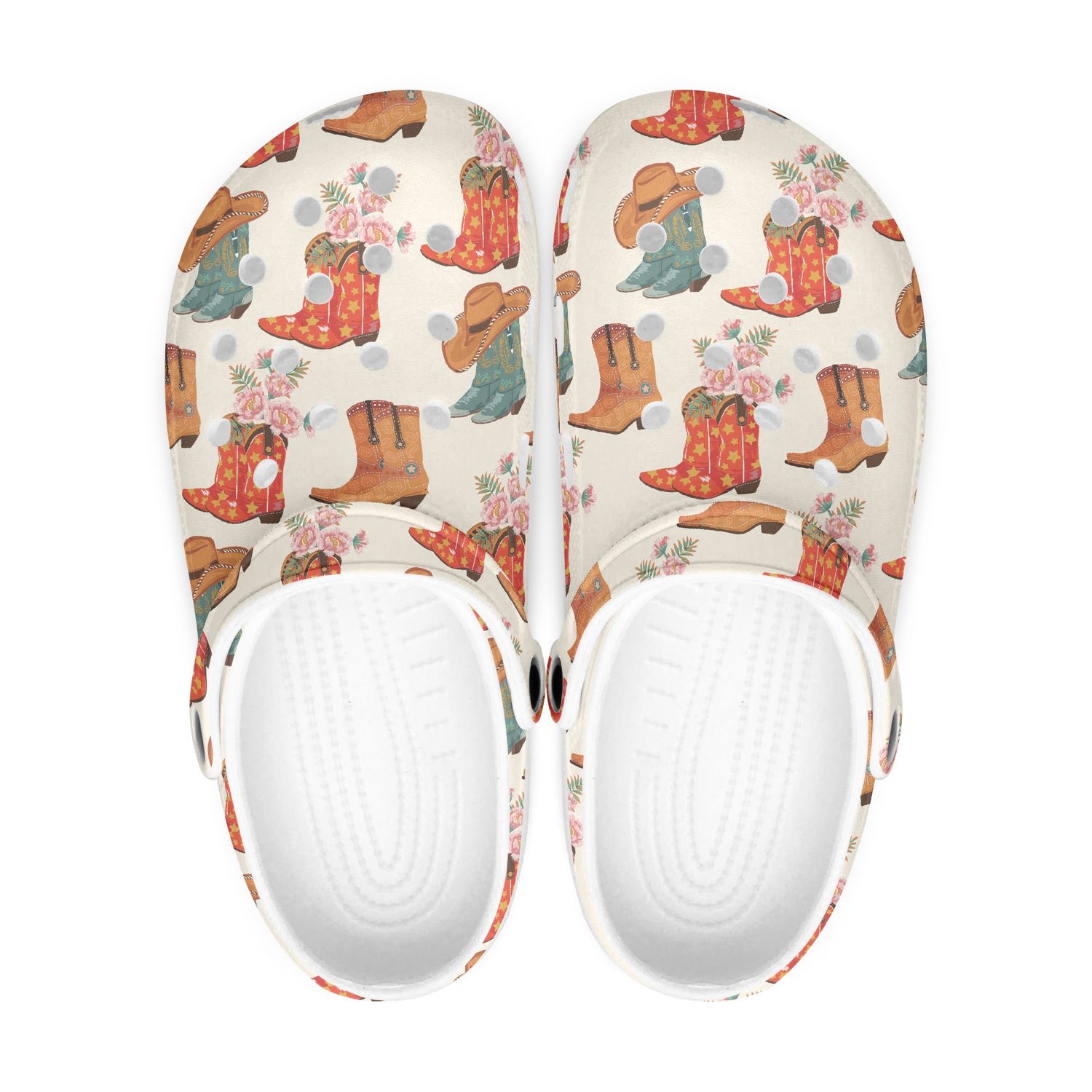 Western Cowgirl Boots Clogs
