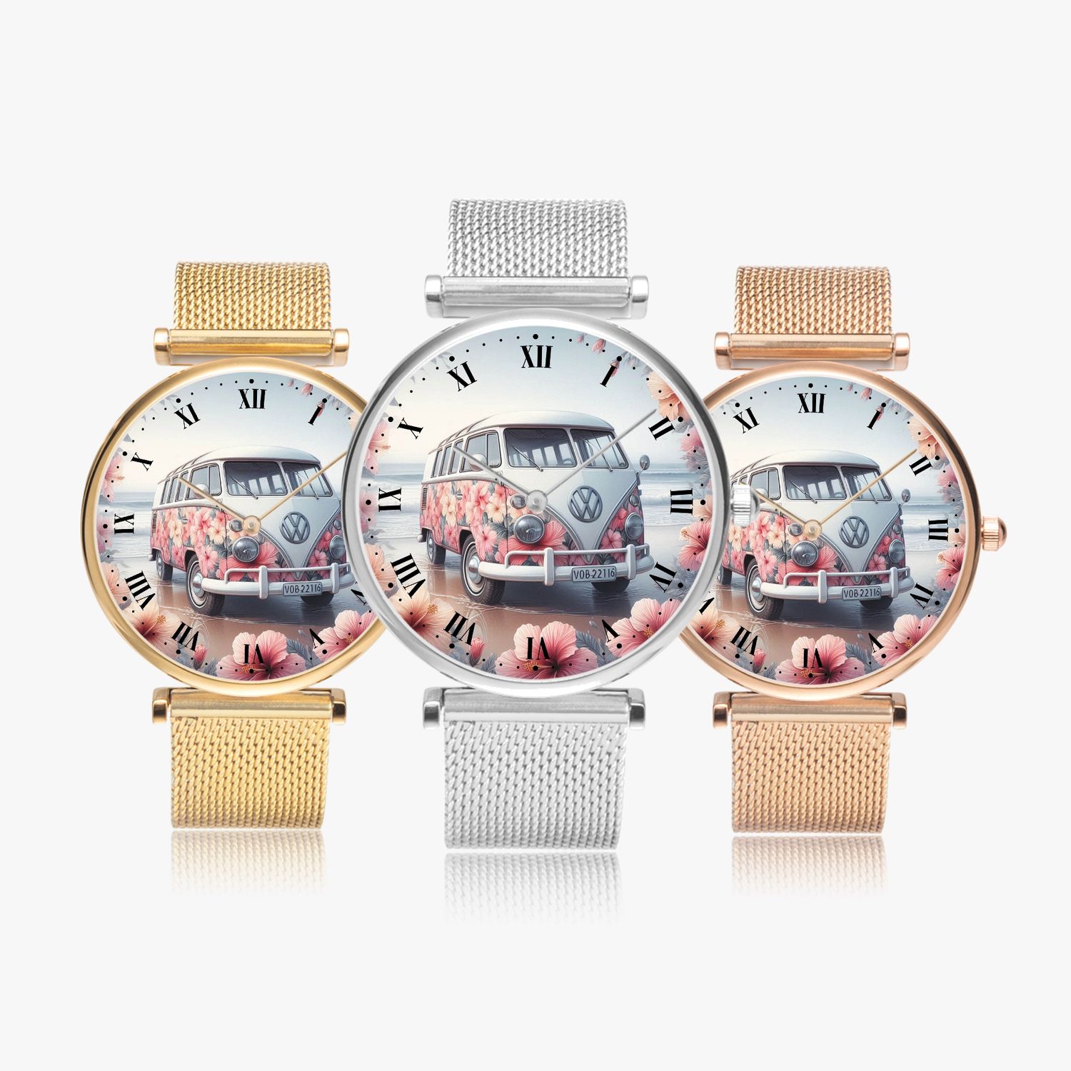 Fashionable Tropical VW Bus Watch