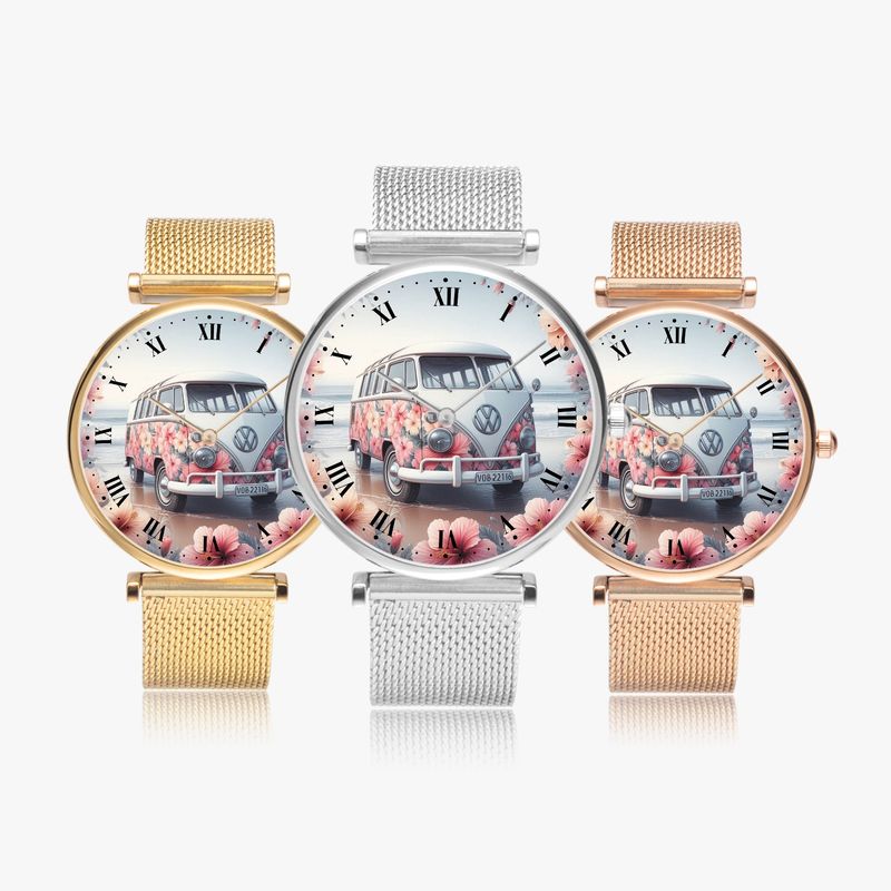 Fashionable Tropical VW Bus Watch