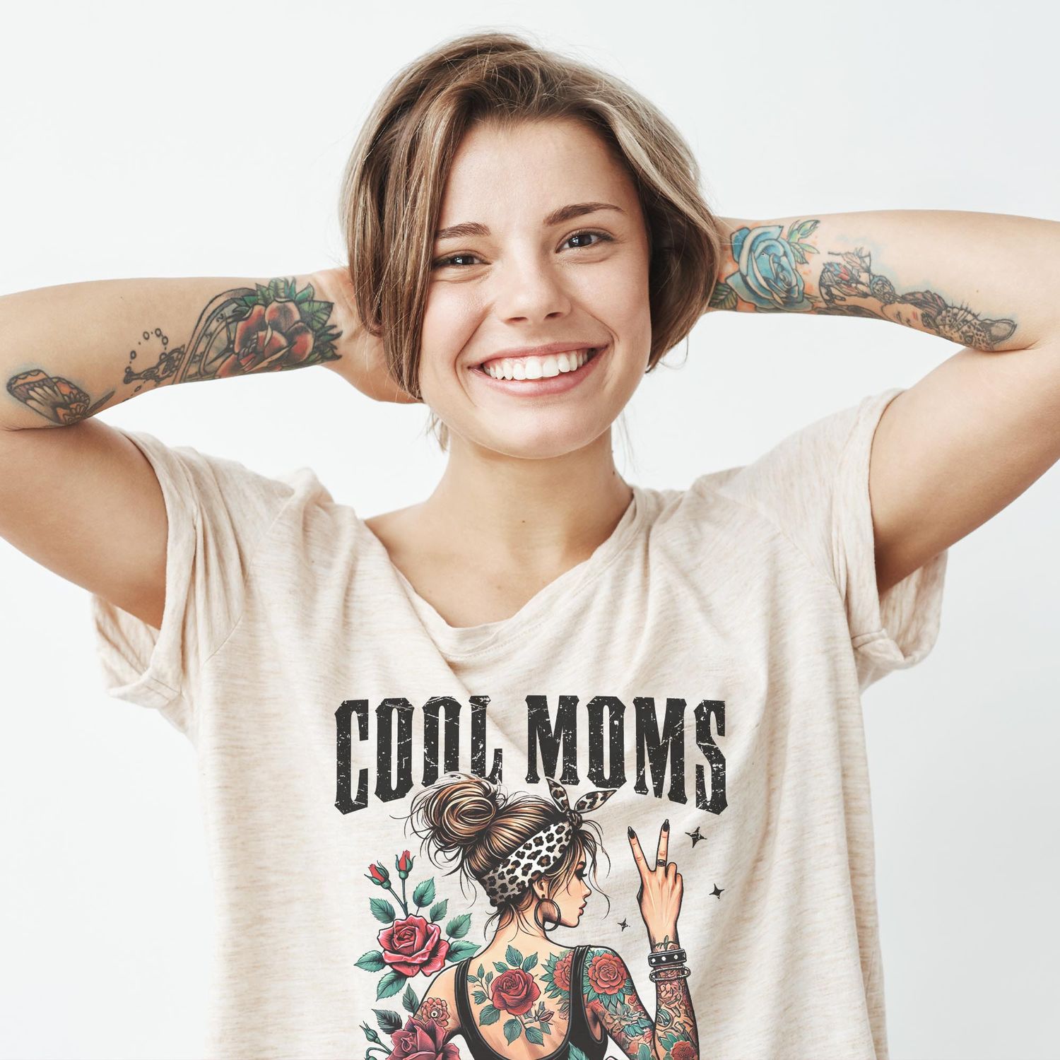 Women&#39;s T-Shirt Cool Moms, Have Tattoos
