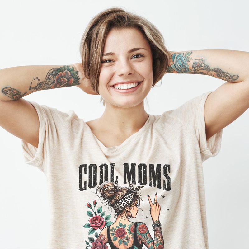 Women&#39;s T-Shirt Cool Moms, Have Tattoos