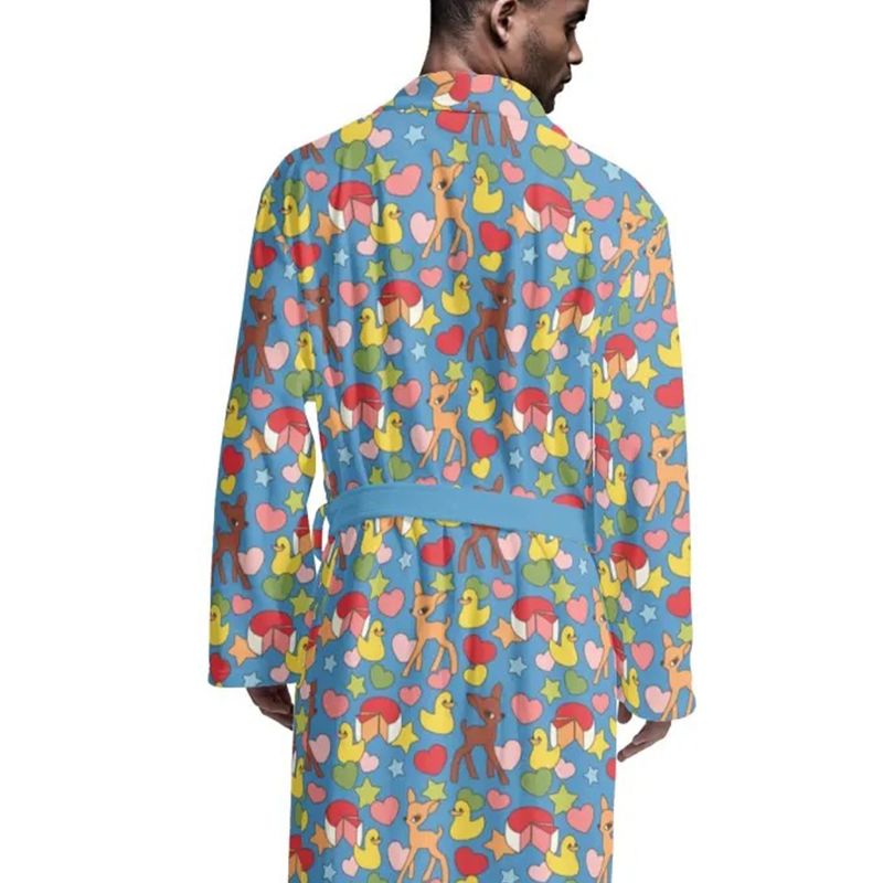 Funny retro bathrobe