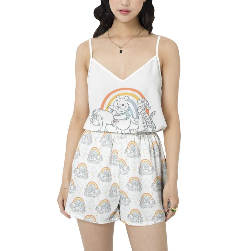 Loose women&#39;s pajama set - Rainbow Dreams – Winnie &amp; Friends