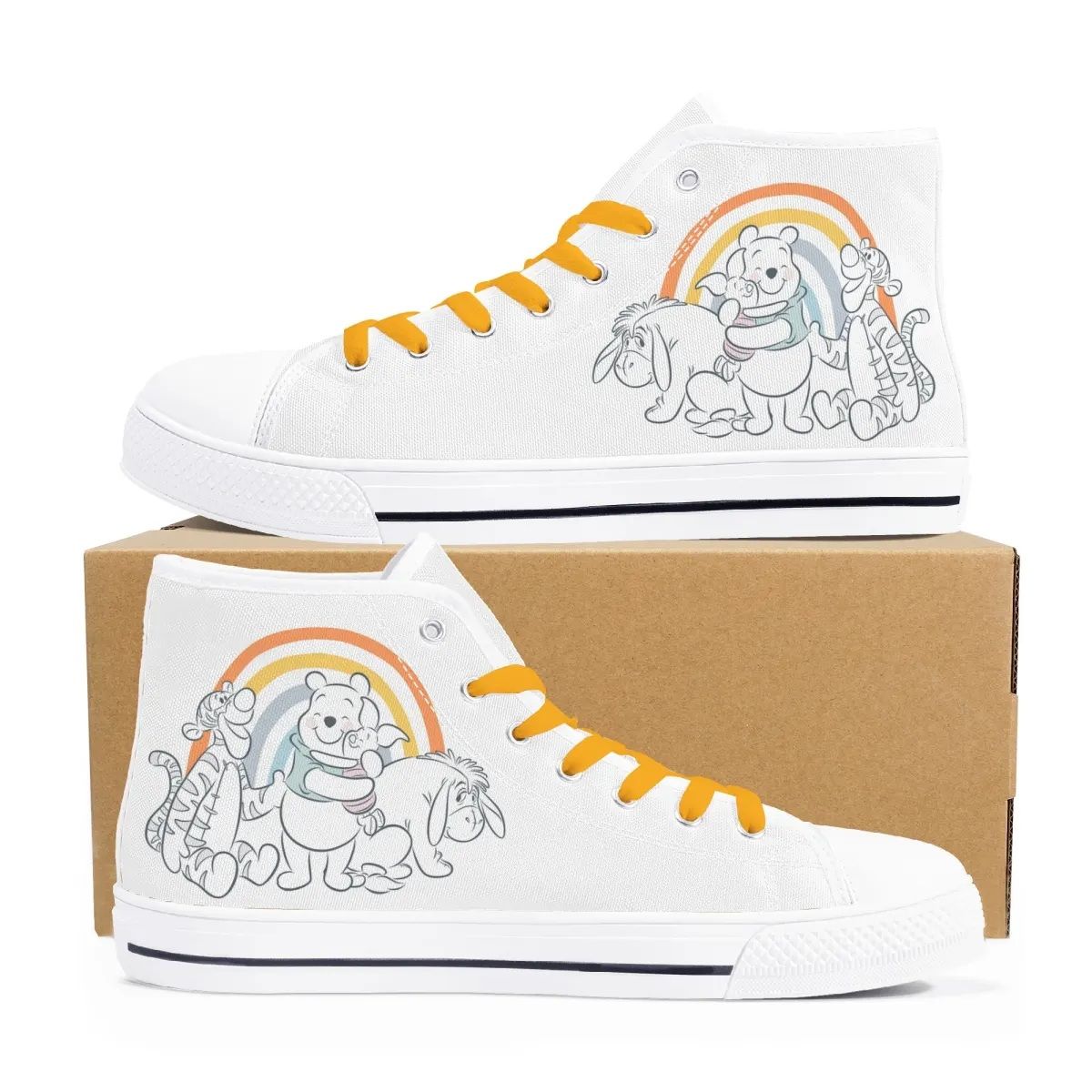 High-top canvas shoes Rainbow Dreams – Winnie &amp; Friends