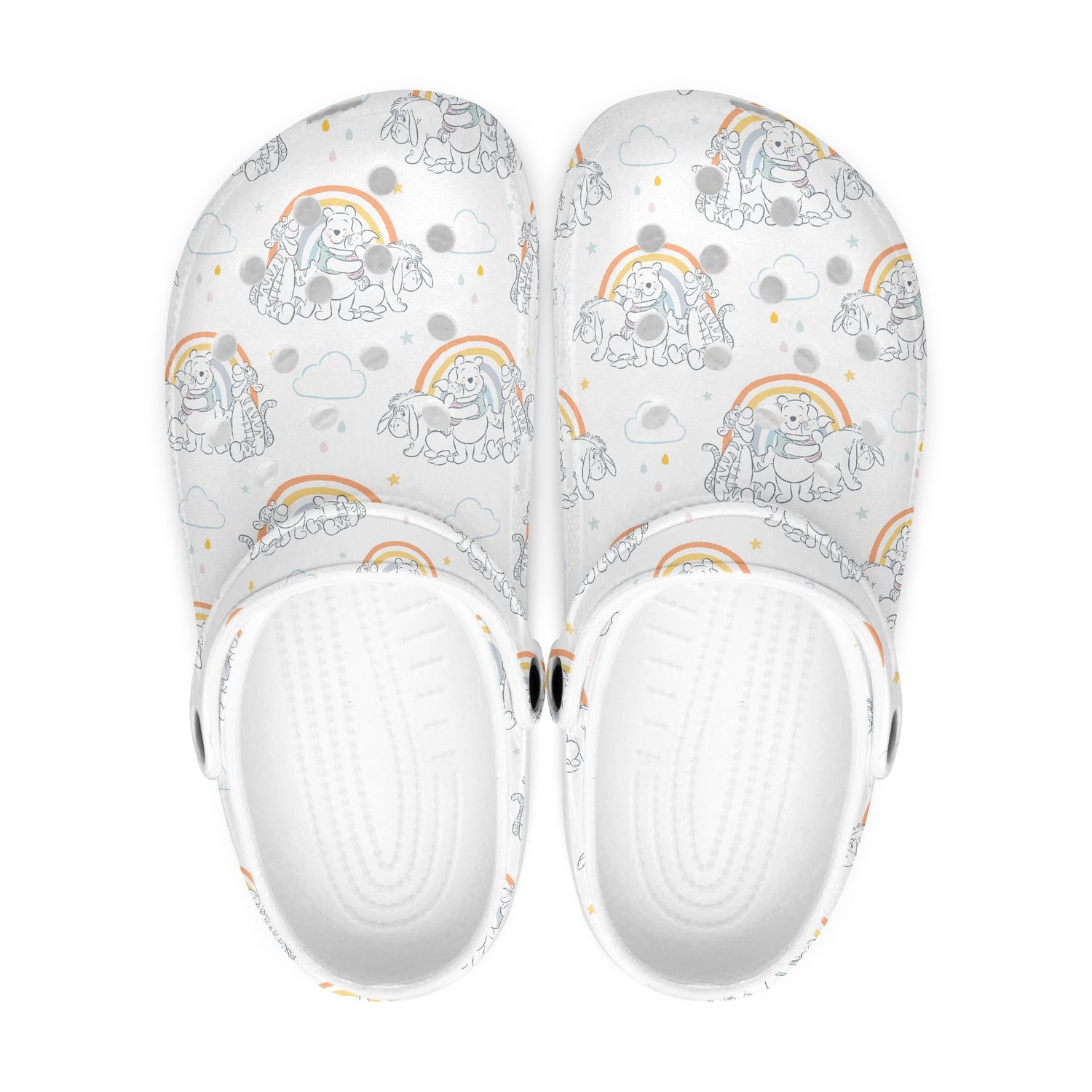 “Rainbow Dreams” – Winnie &amp; Friends clogs