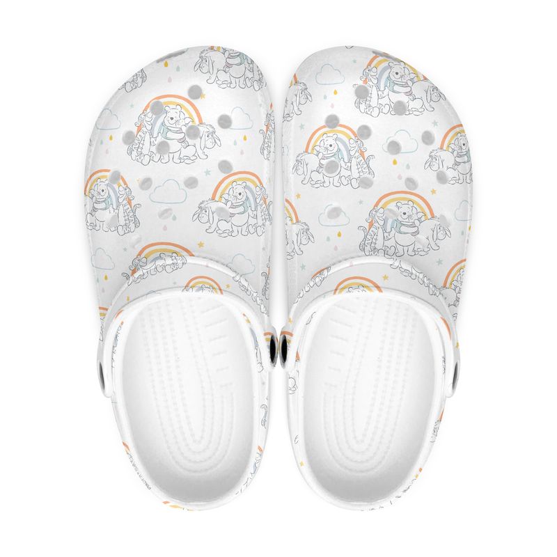 “Rainbow Dreams” – Winnie &amp; Friends clogs