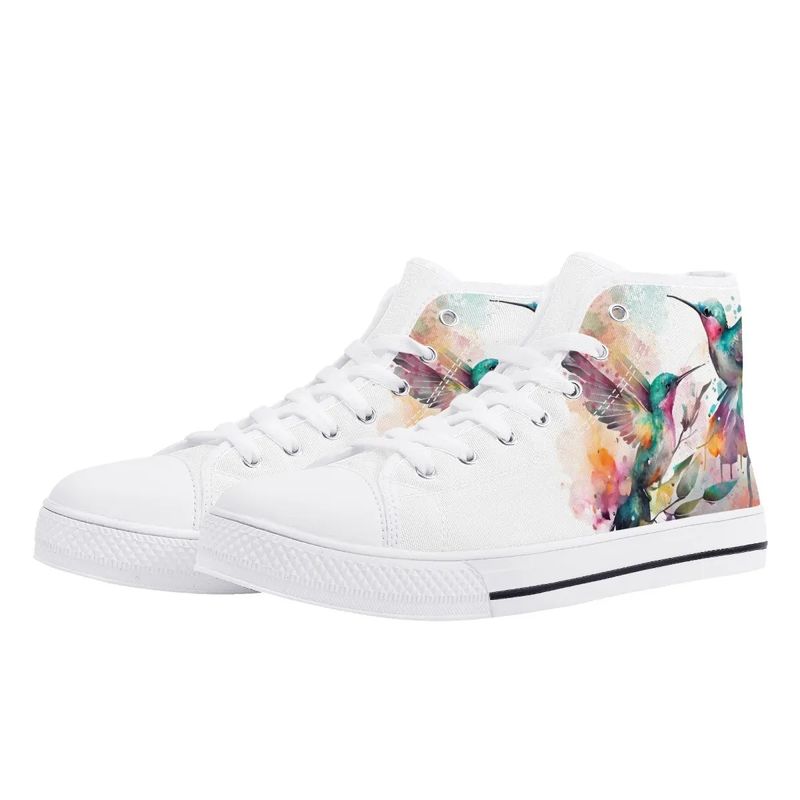 High-top canvas shoes Hummingbird Harmony