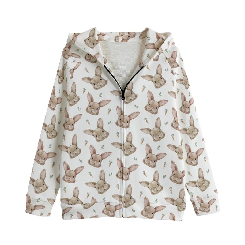 Kids&#39; Bunny Zip Hoodie