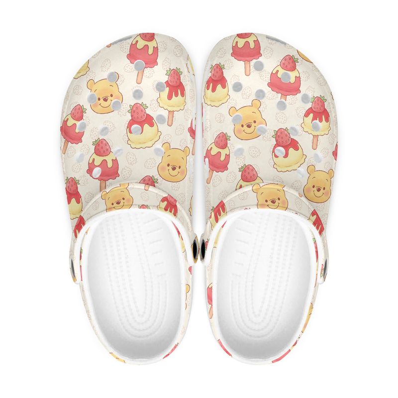 Summery Clogs - Winnie the Pooh Ice Cream