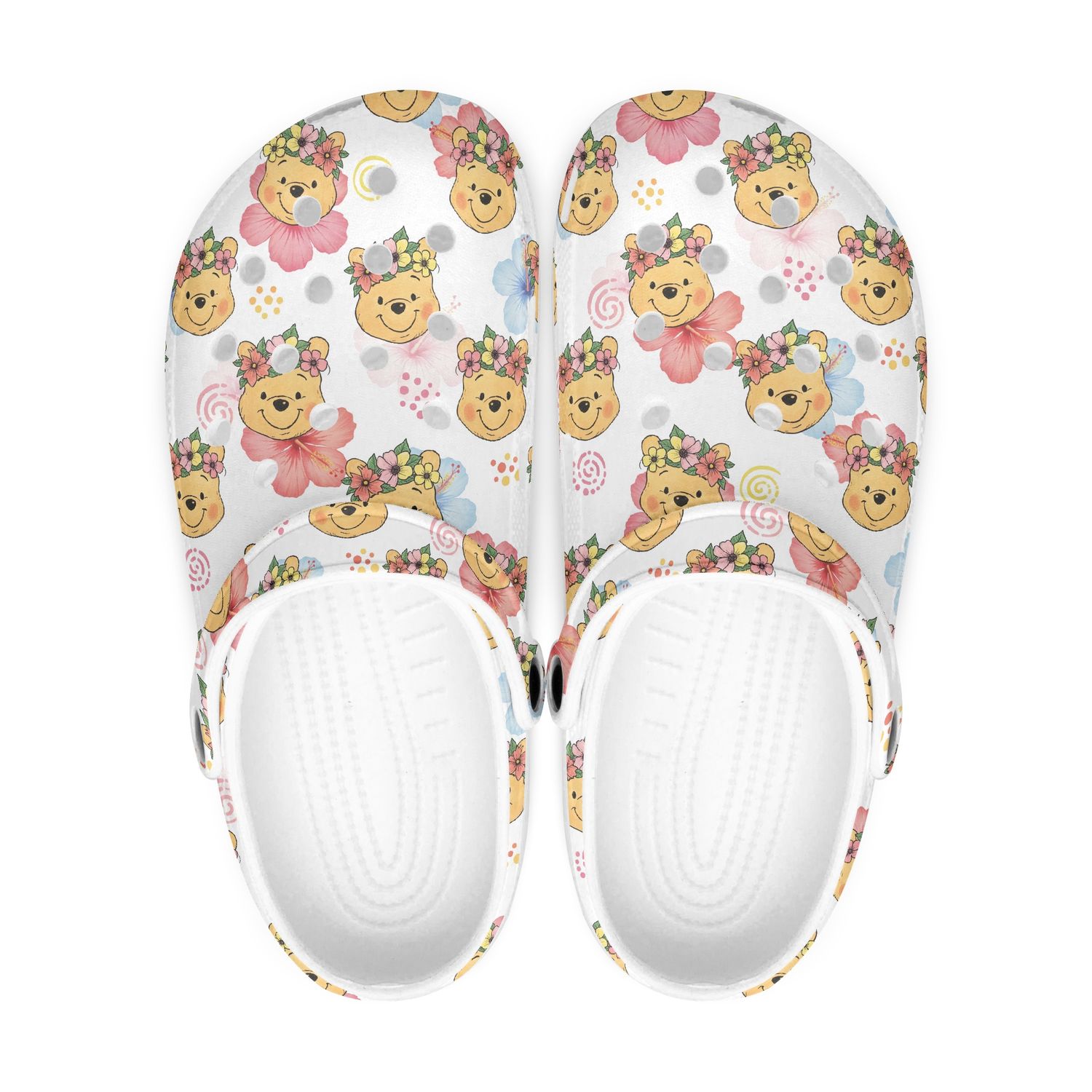 Cute Tropical Clogs - Winnie the Pooh