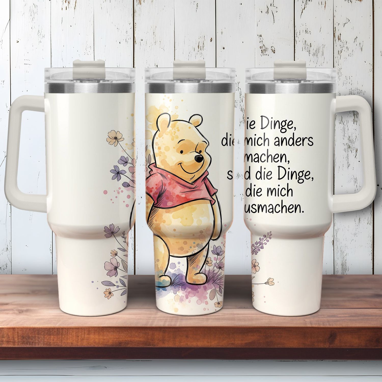 Tumbler with handle - ToGo - Winnie the Pooh