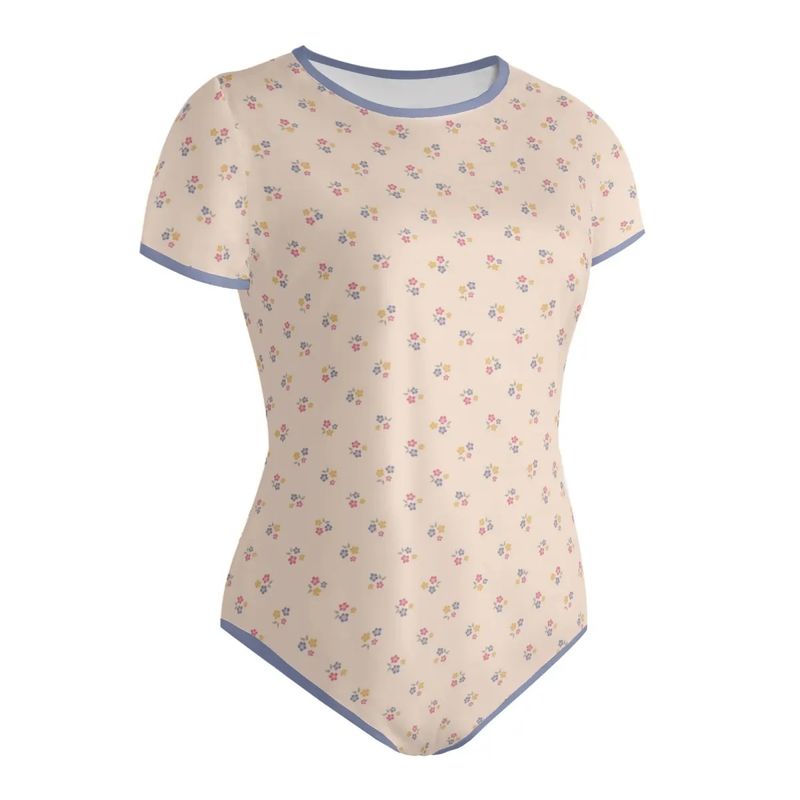 Little Wildflower floral bodysuit