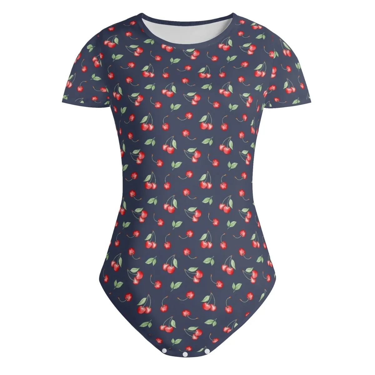 Dark blue bodysuit Classic Cherry Love
