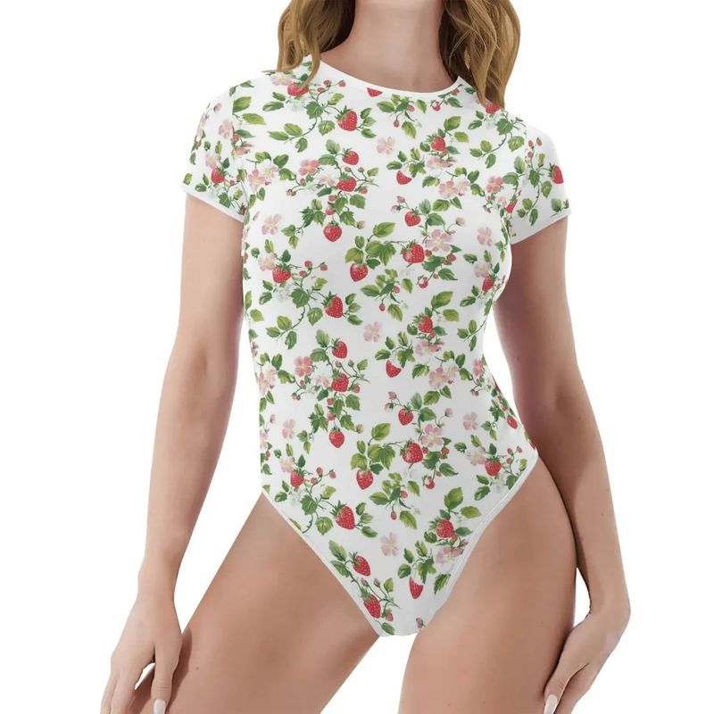 Summery bodysuit Berry Sweet