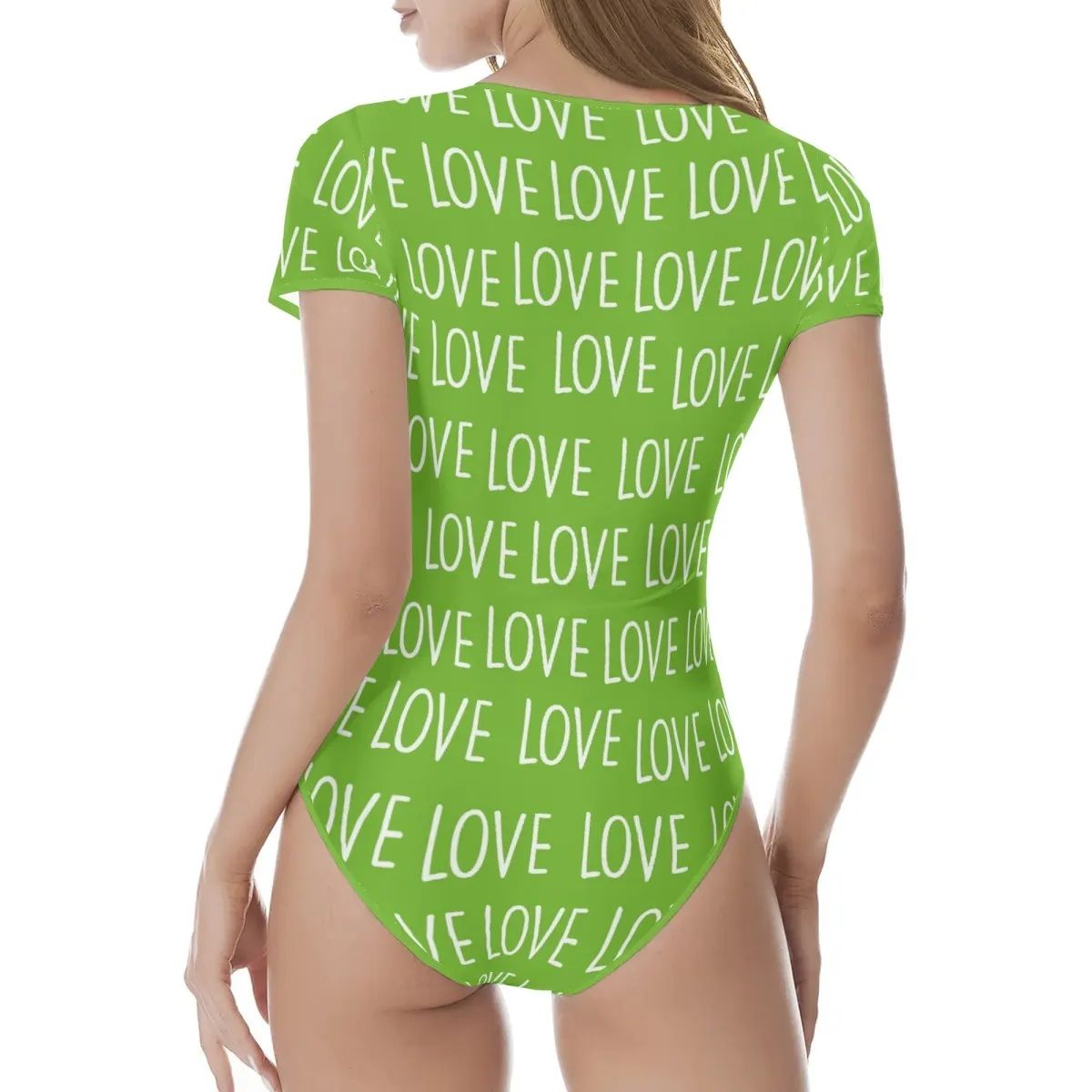 Green Bodysuit Lime Love