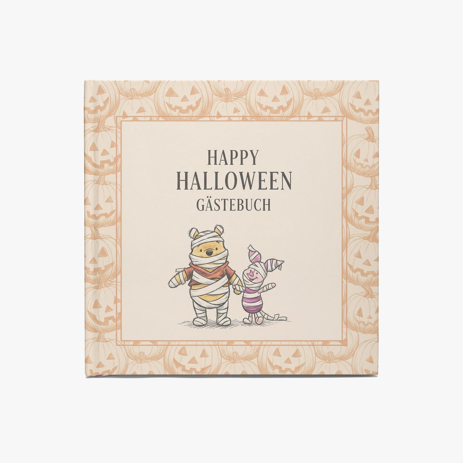 Halloween Guestbook Winnie the Pooh and Piglet