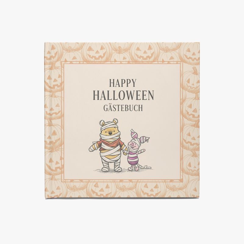 Halloween Guestbook Winnie the Pooh and Piglet