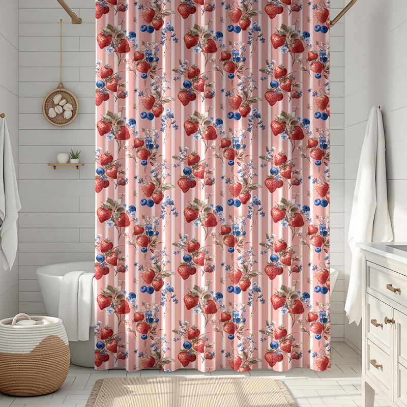 Berry Sweet Bliss Shower Curtain