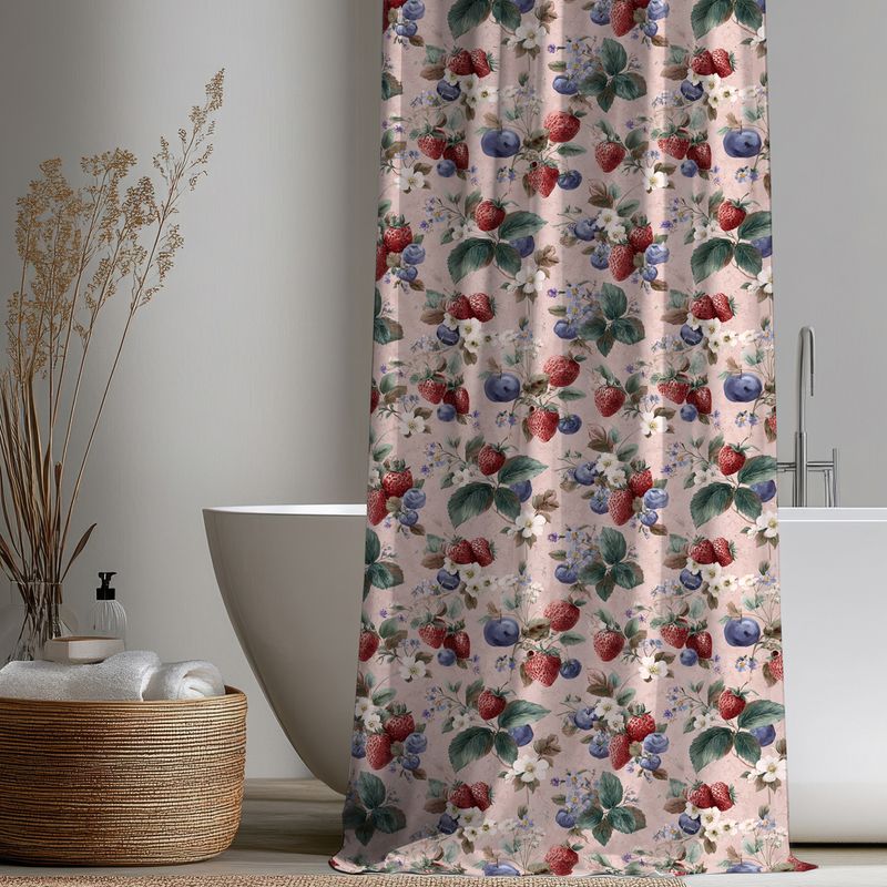 Berry Garden Delight Shower Curtain