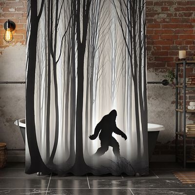Mystic Bigfoot Duschvorhang