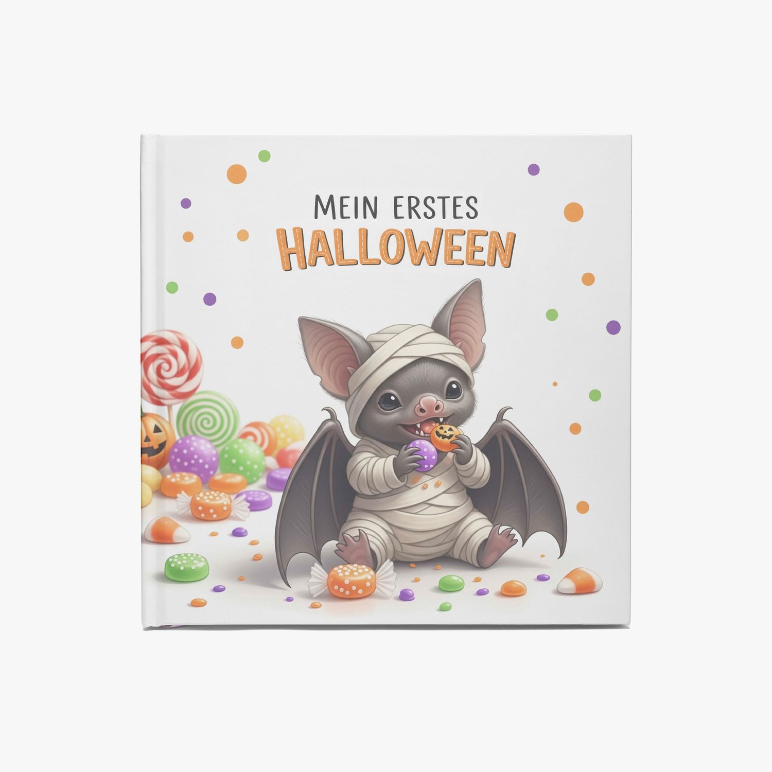 Children&#39;s Halloween Guestbook Bat - My First Halloween