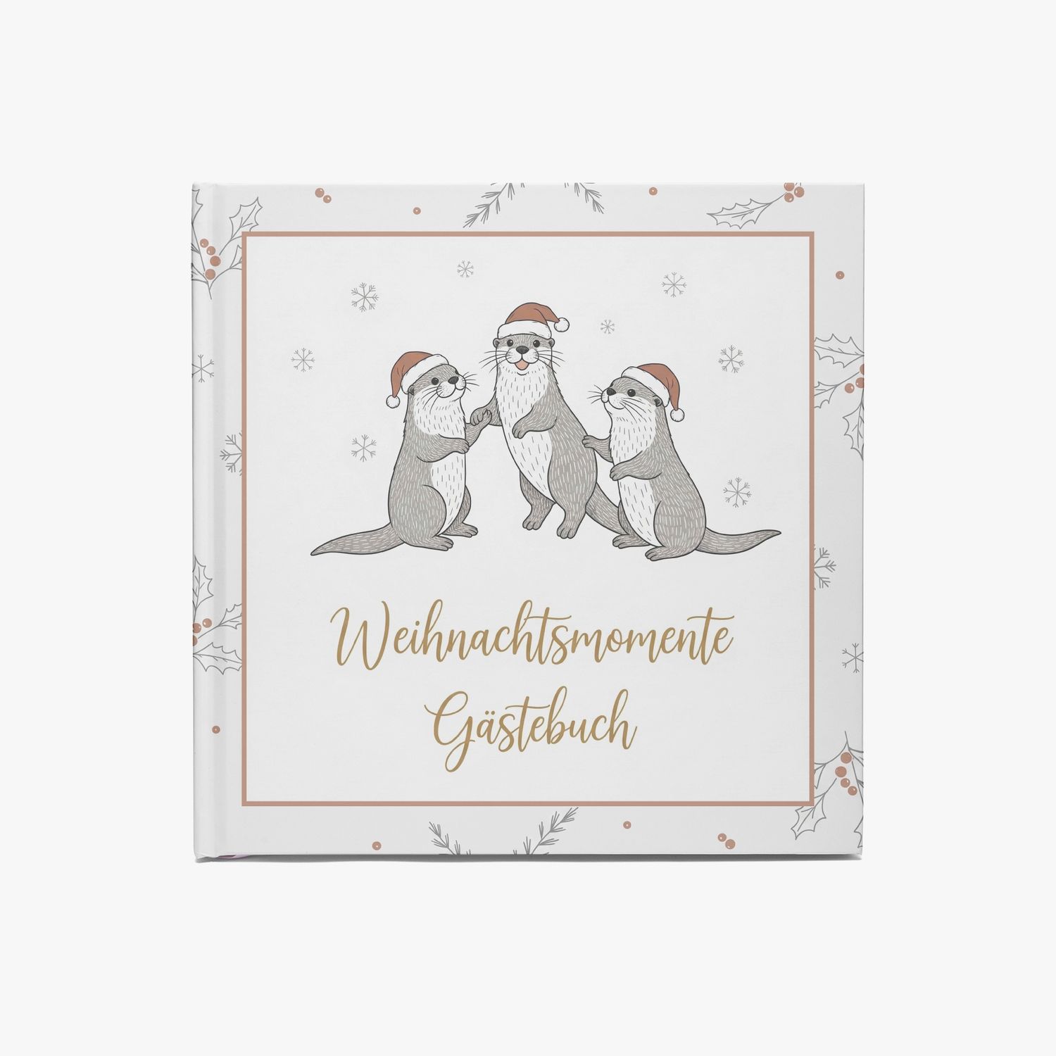 Christmas Moments Guestbook - Otter