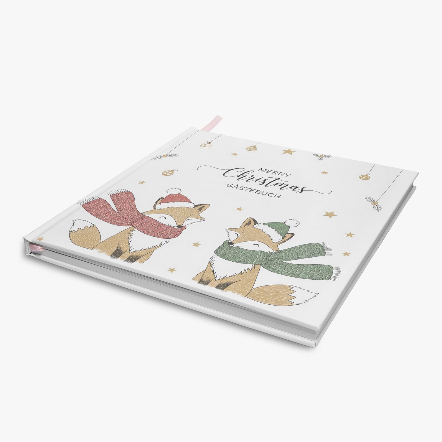 Merry Christmas Guestbook - Fox