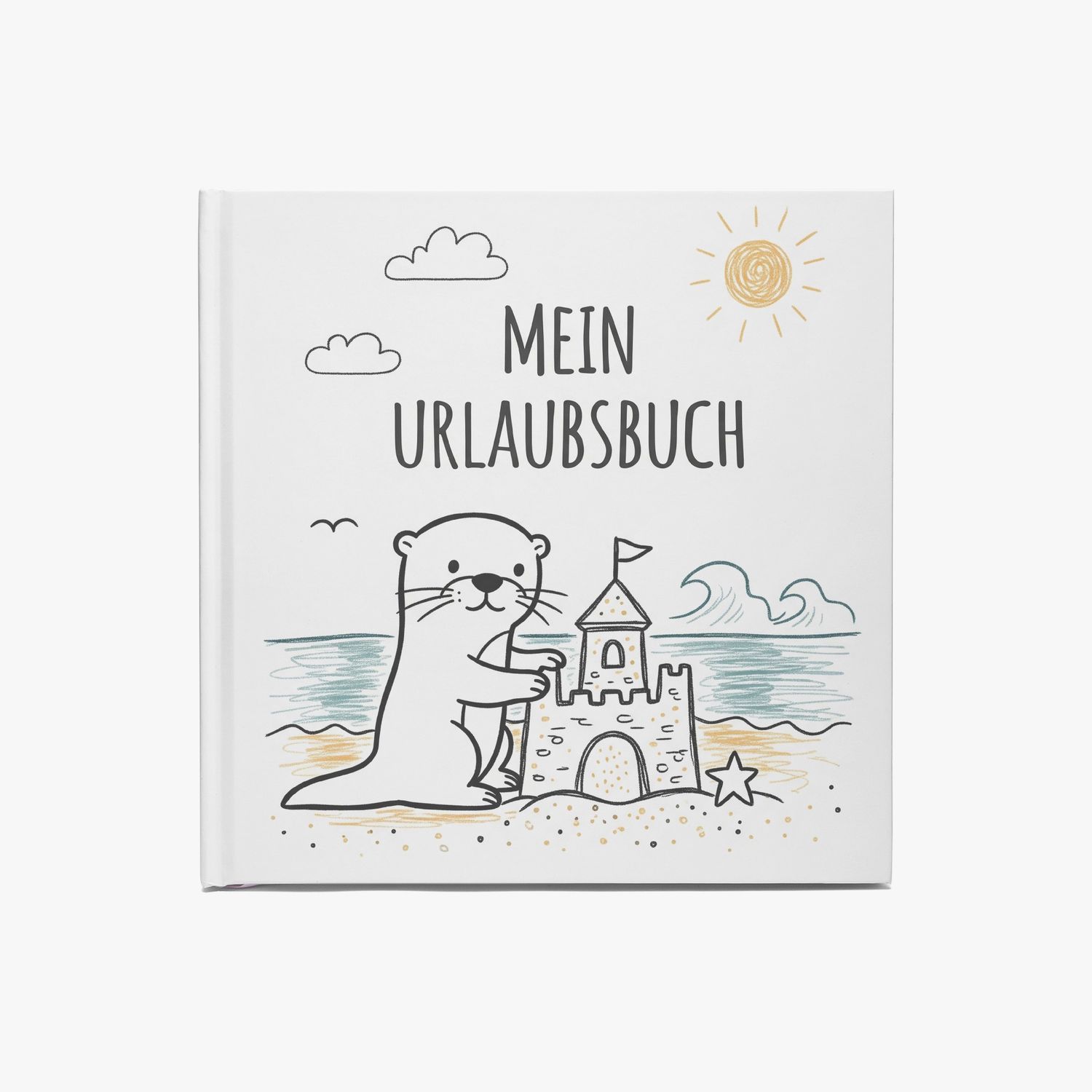 Children&#39;s doodle book - Otter