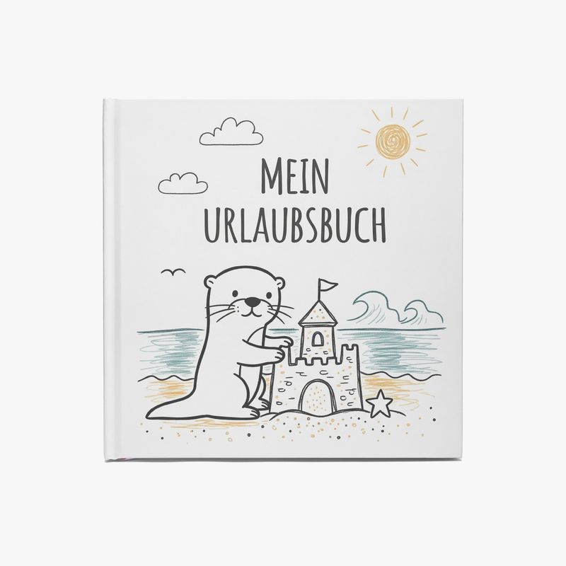 Children&#39;s doodle book - Otter