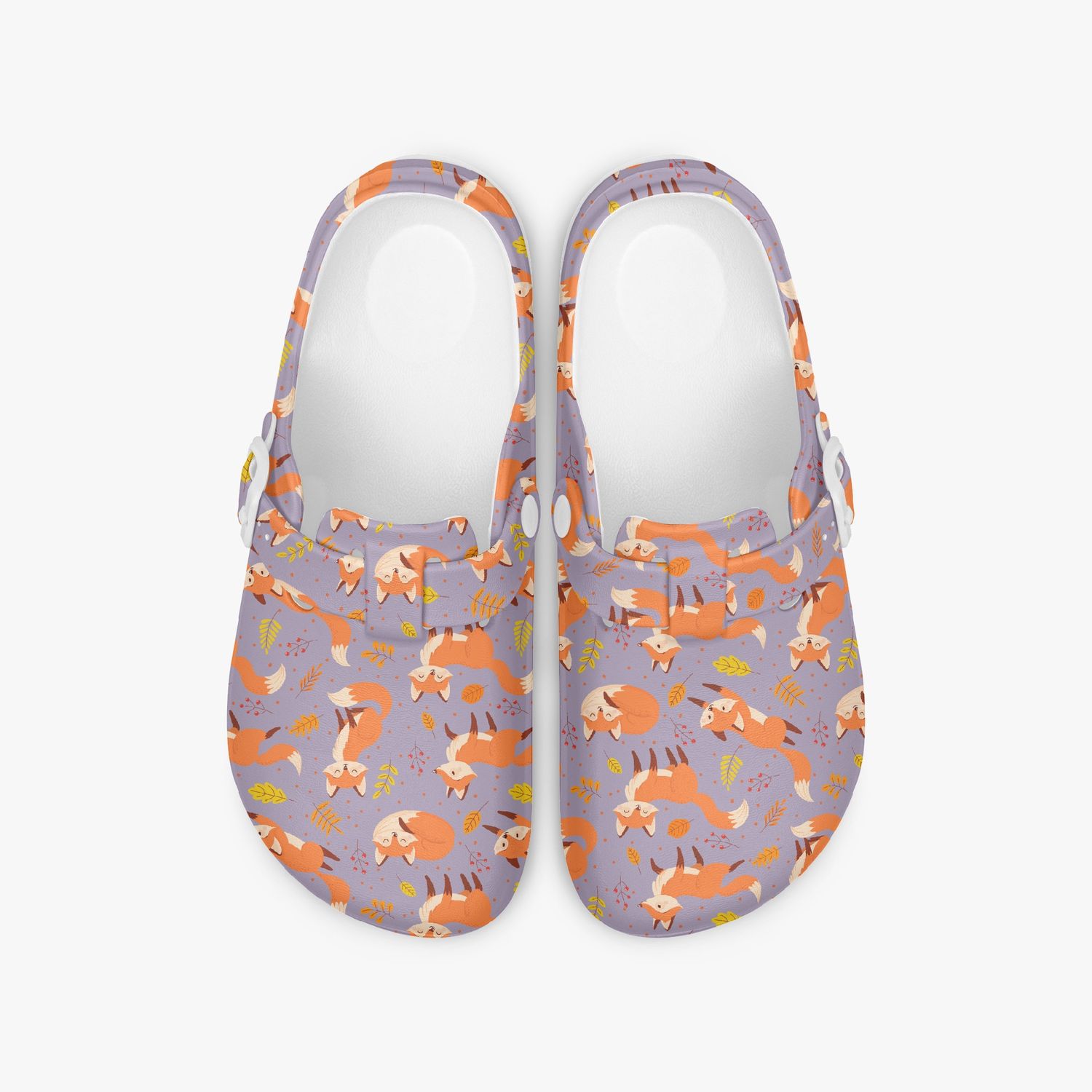 Closed Clogs Lilac - Fox