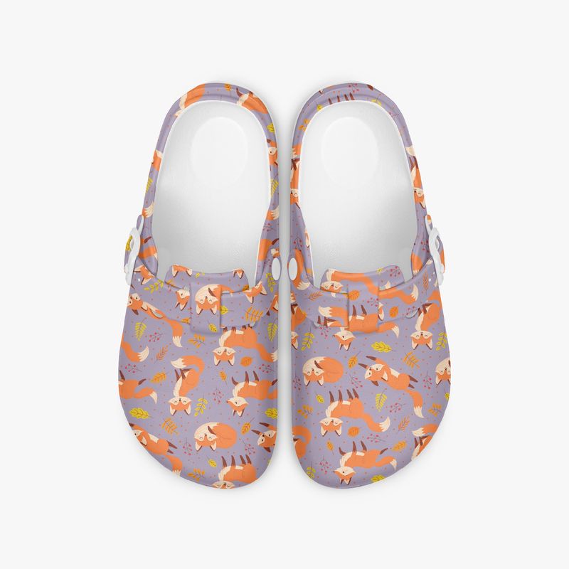 Closed Clogs Lilac - Fox