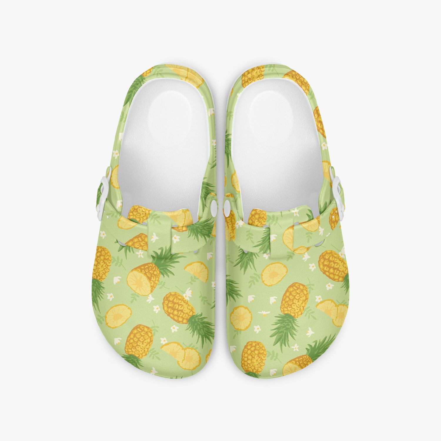 Closed Clogs Light Green - Pineapple