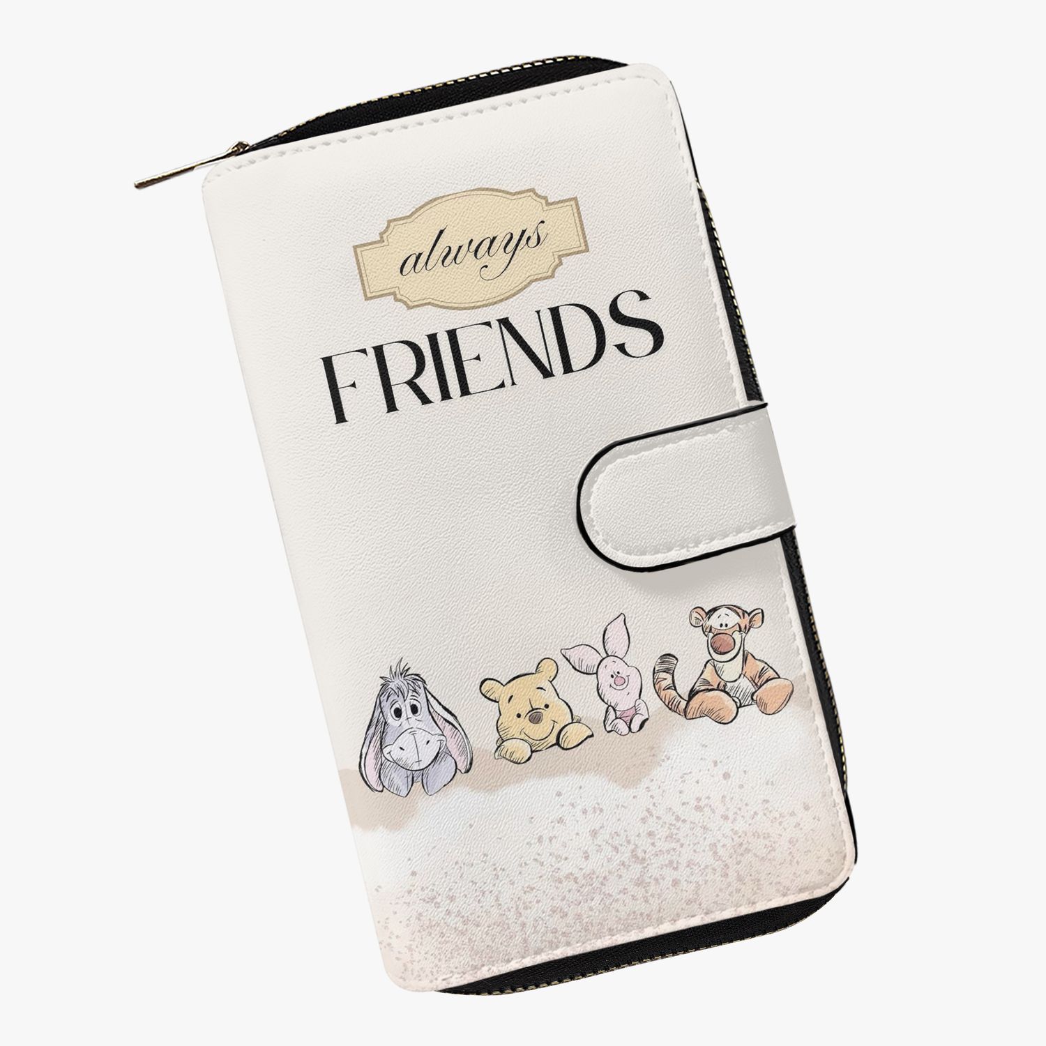 Large wallet Winnie the Pooh - Always Friends