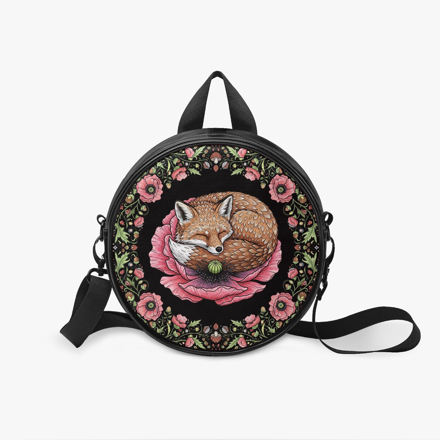 All-round bag flowers fox
