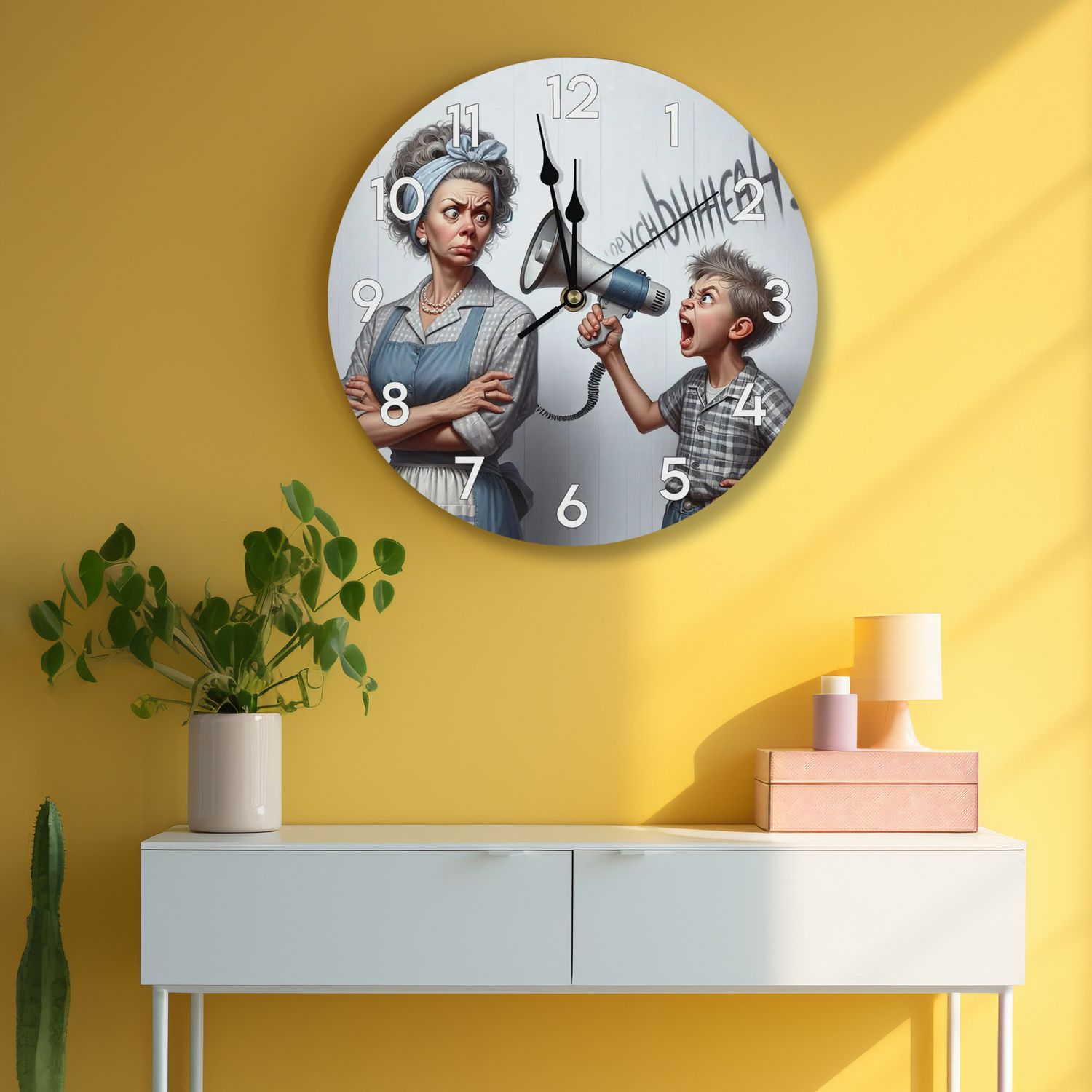 Wall Clock Parents&#39; Everyday Life – Loud &amp; Loving