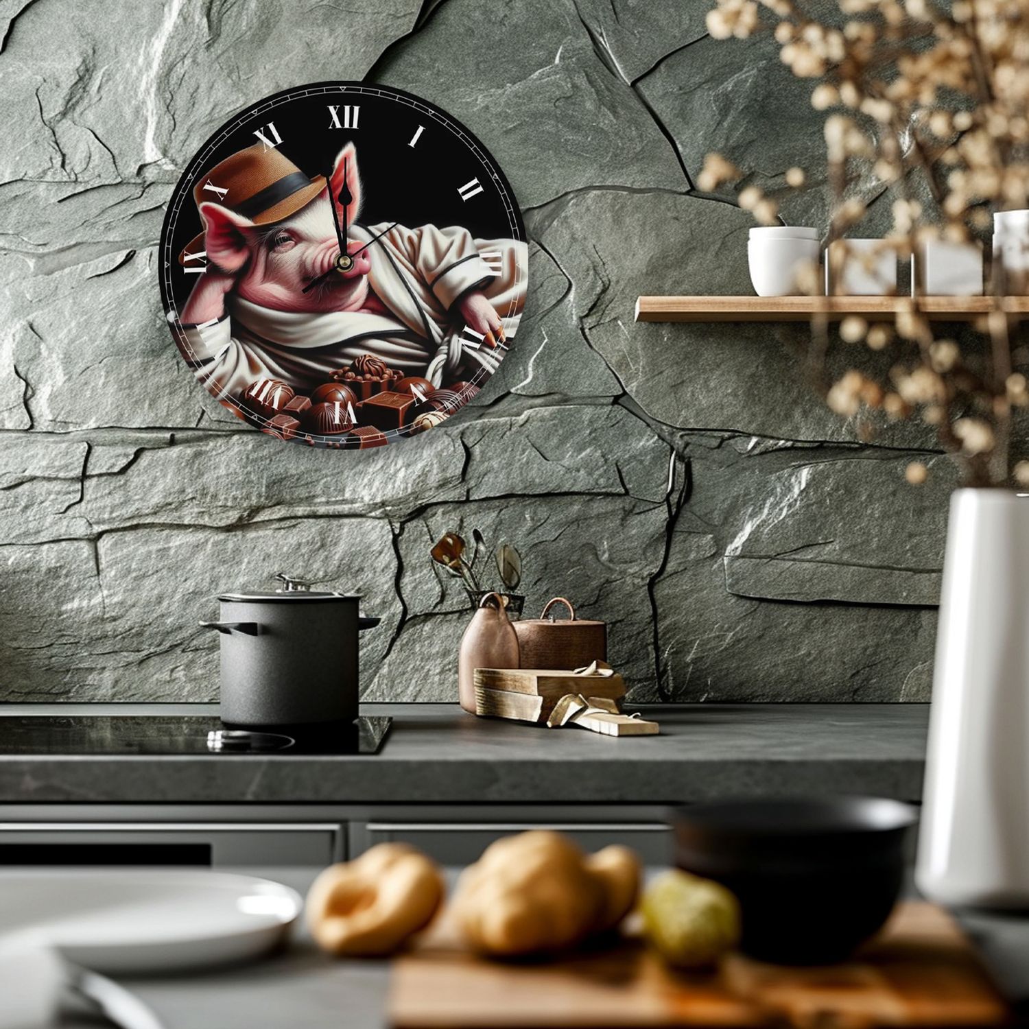 Sweet Gentleman wall clock