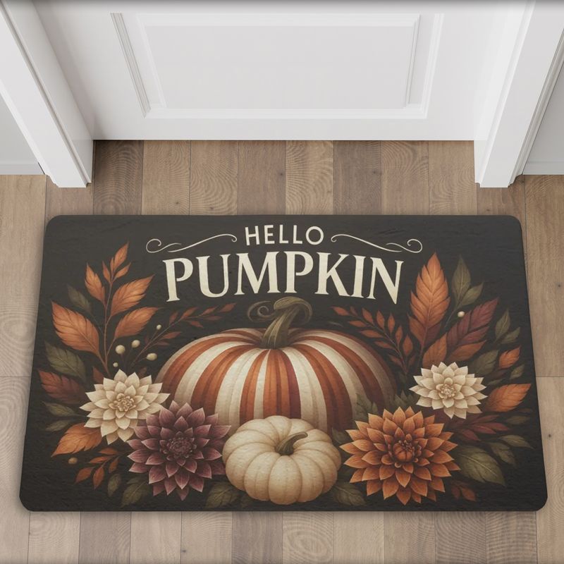 Hello Pumpkin – Autumnal Doormat