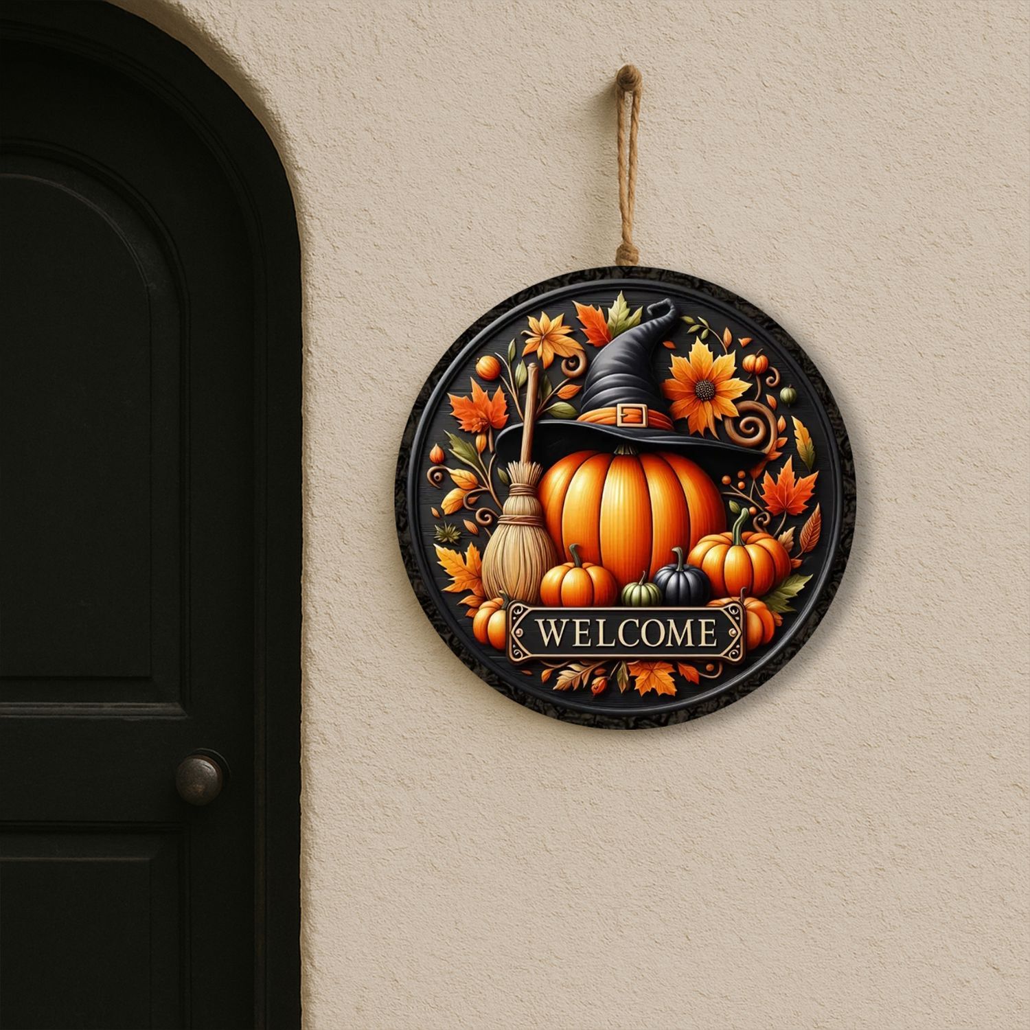 Welcome Pumpkin Magic – Autumnal decorative sign