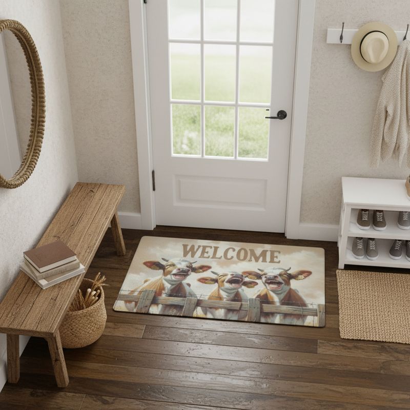 Country Cow - Welcome Doormat