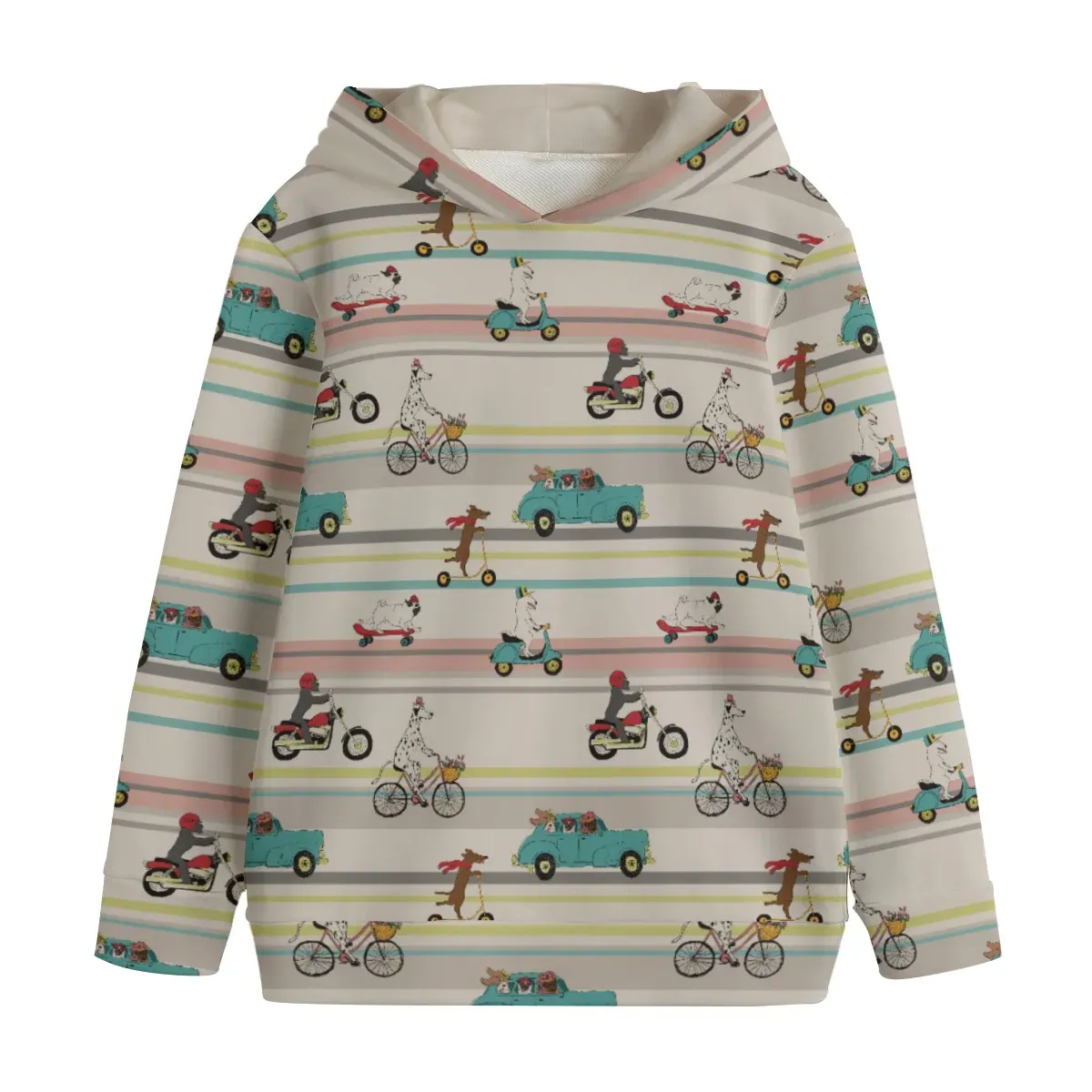 Children&#39;s hoodie &quot;Dog Friends on Tour&quot;