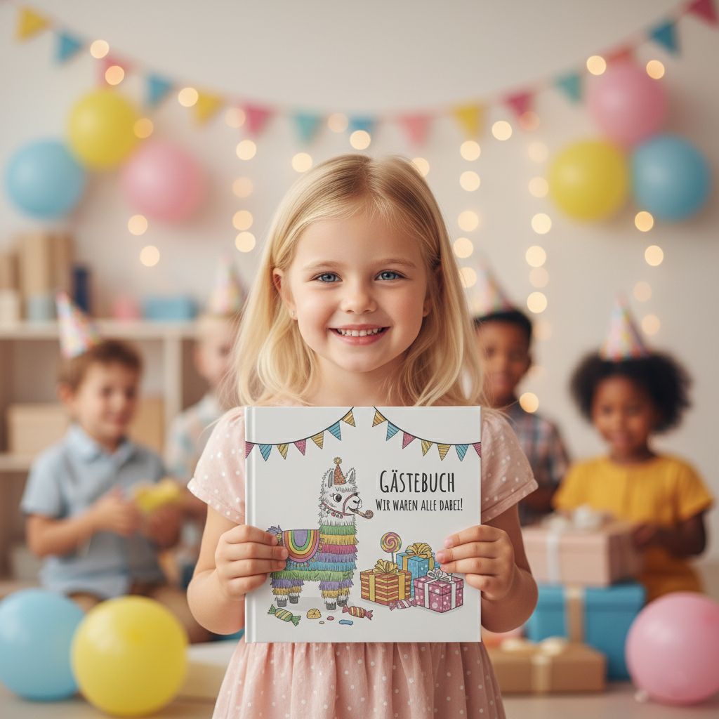 Guest book for children&#39;s birthdays – We were all there!