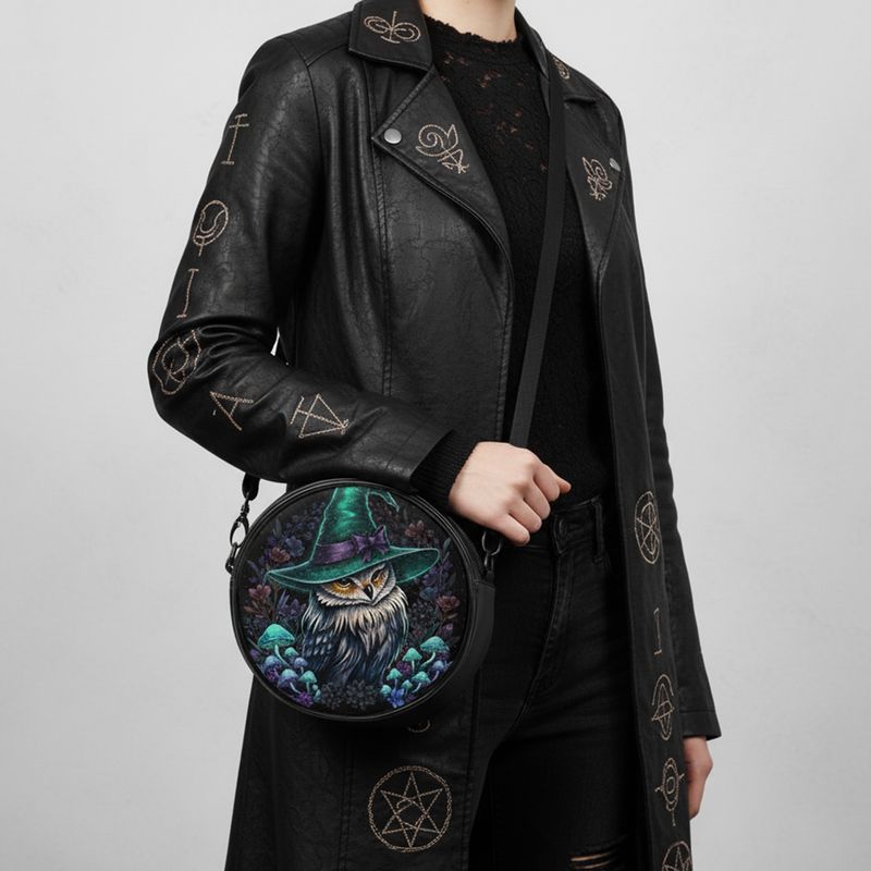 Moonlit Witch Owl all-round bag