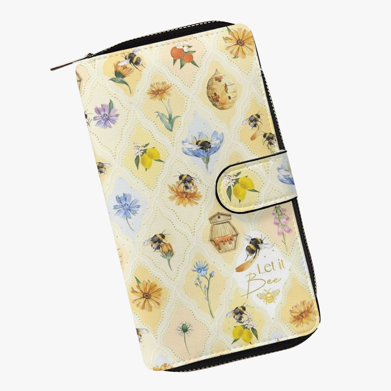 Large Let It Bee – Wildflower Harmony Wallet
