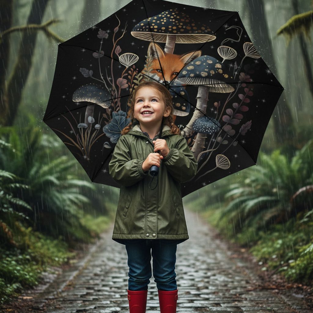 NOCTURA Foxshroom Mythos Umbrella – Automatic