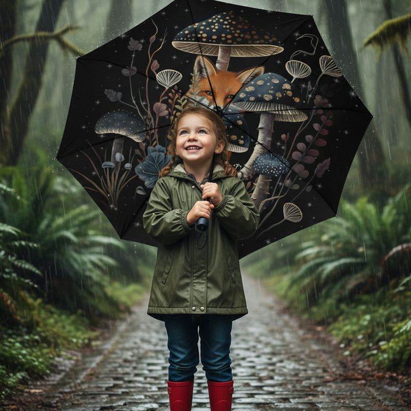 NOCTURA Foxshroom Mythos Umbrella – Automatic
